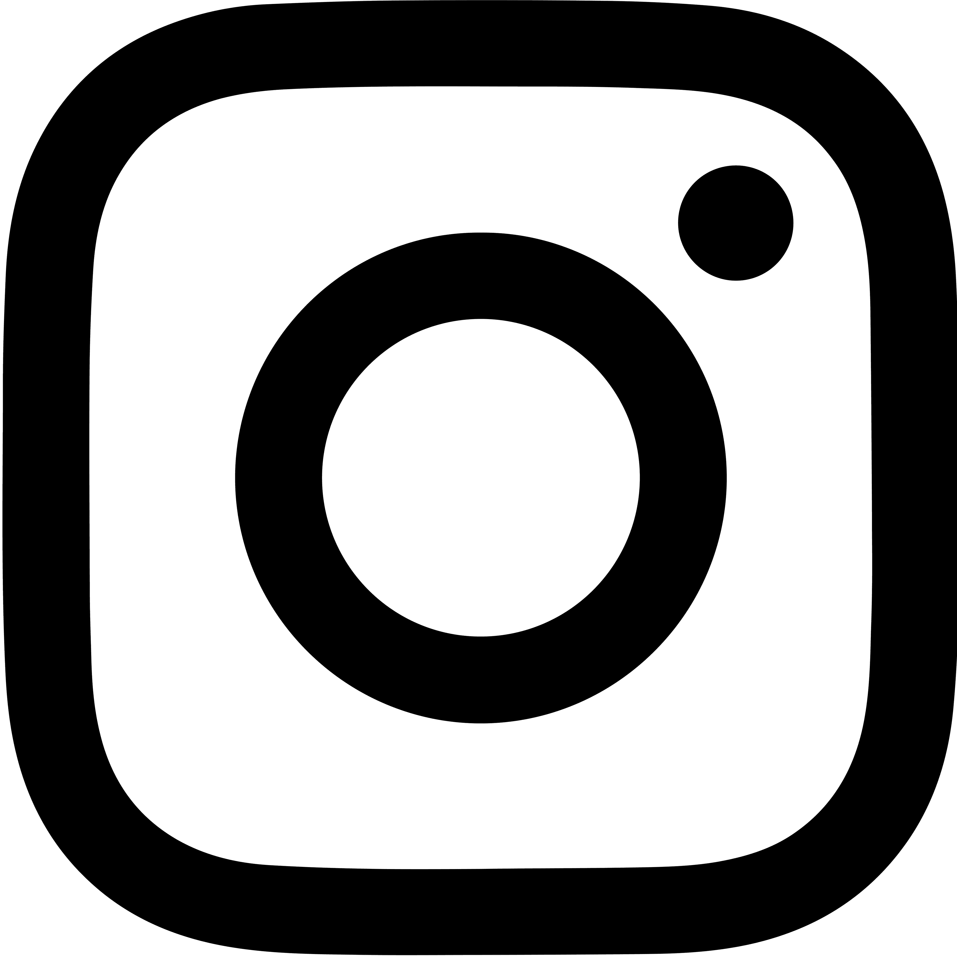 Instagram logo.